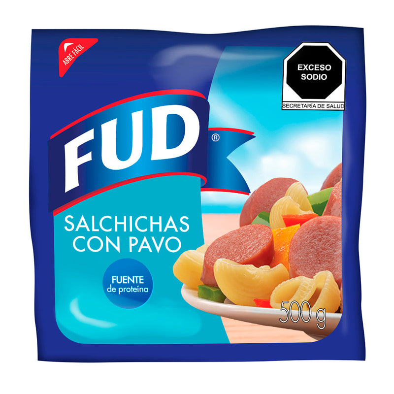 Salchicha de Pavo FUD 500 g