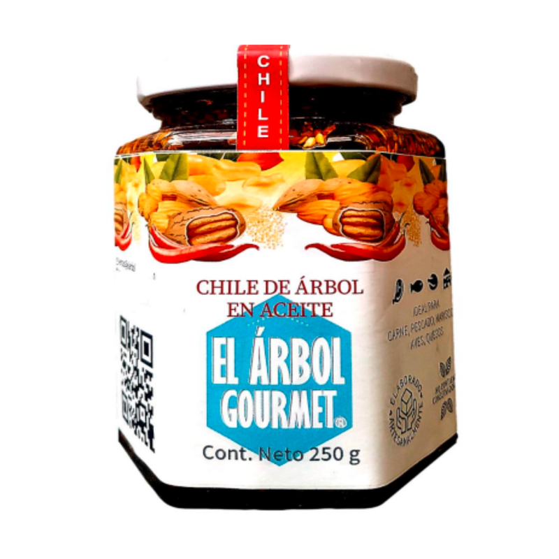 Chile De Árbol En Aceite El Árbol Gourmet 250 g