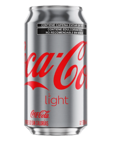 Coca Cola Light Lata 355 ml