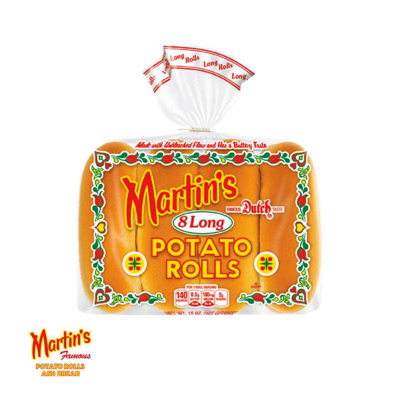 Pan Martins Potato Rolls para Hot Dog 8 piezas