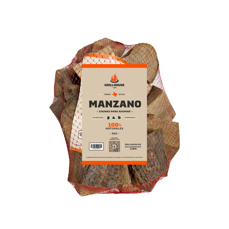 Chunks de Manzano Grill House 3 kg