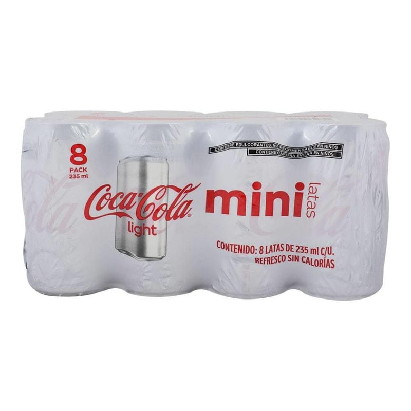 Coca Cola Light mini 8 pack 235 ml