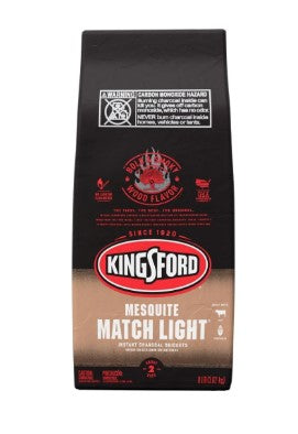 Carbón de Briquetas Match Light Mezquite Kingsford 3.62 kg