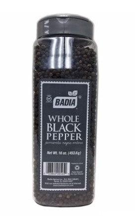 Pimienta Negra Entera Badia 454 g