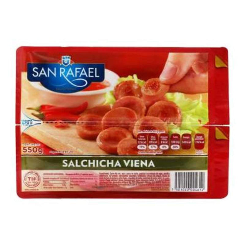 Salchicha Viena San Rafael 550 g