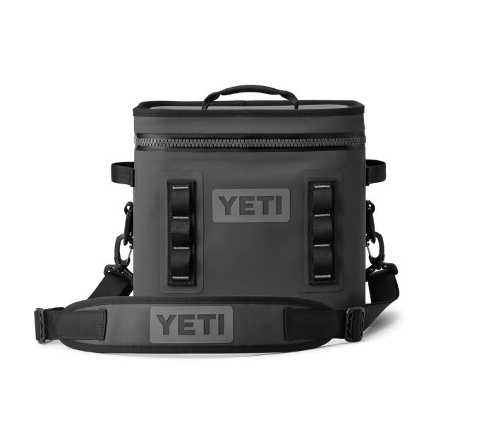 Hielera Suave Hopper Flip 12 Charcoal YETI