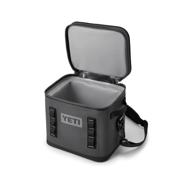 Hielera Suave Hopper Flip 12 Charcoal YETI