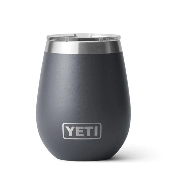 Termo Rambler 10oz Wine Tapa Magnética Charcoal YETI