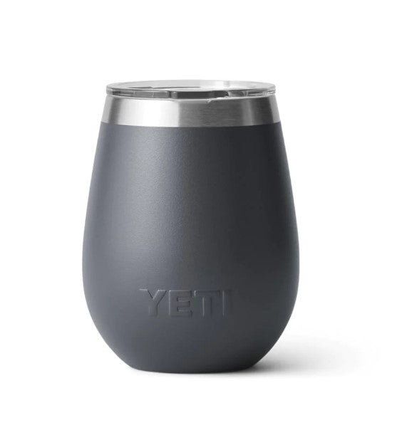 Termo Rambler 10oz Wine Tapa Magnética Charcoal YETI