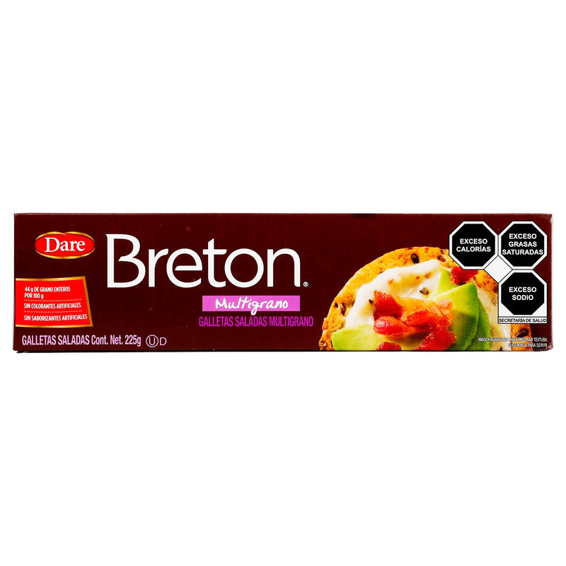 Galleta Multigrano Breton Dare 225 g