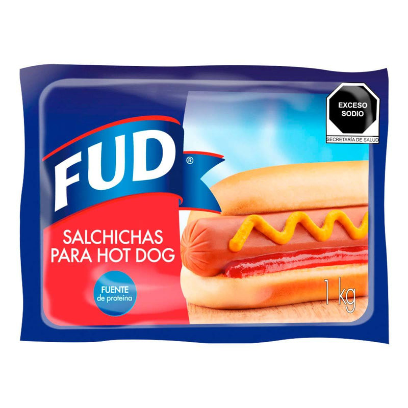 Salchicha Hot Dog FUD 1 kg
