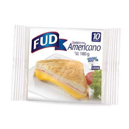 Queso Americano Natural FUD 180 g