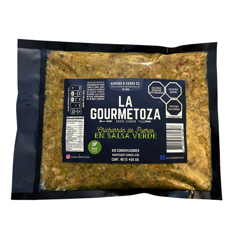 ChicharrÌ?n en Salsa Verde La Gourmetoza 400 g