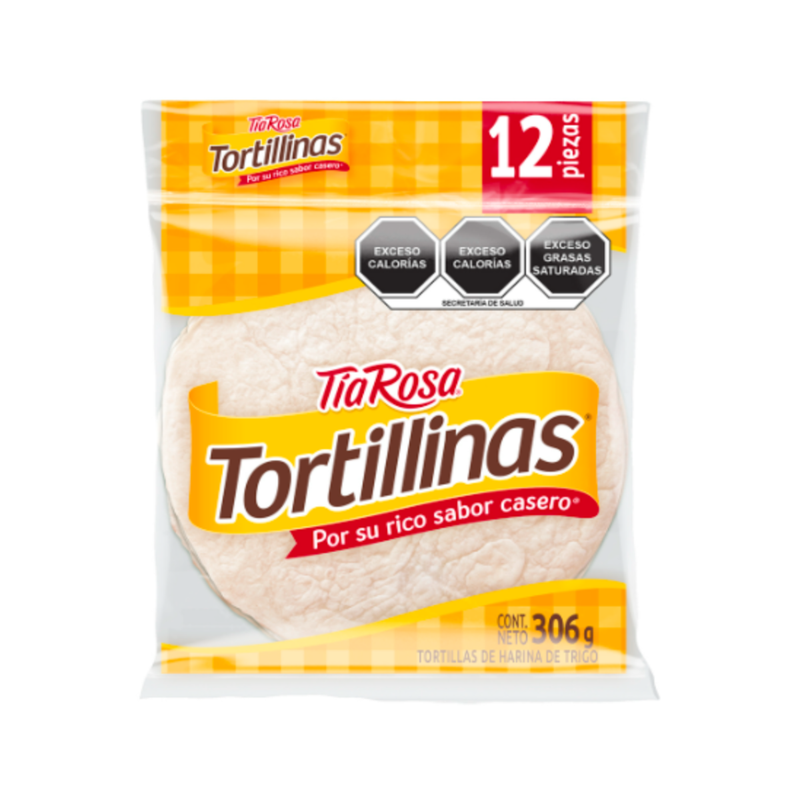 Tortillinas  Tia Rosa 306 g 12 piezas