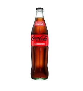 Coca Cola sin Azúcar Vidrio 500  ml